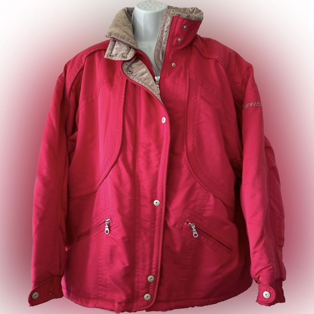 NEVICA Vintage Hot Pink Ski Snowboard Winter Survival Jacket Women’s 12